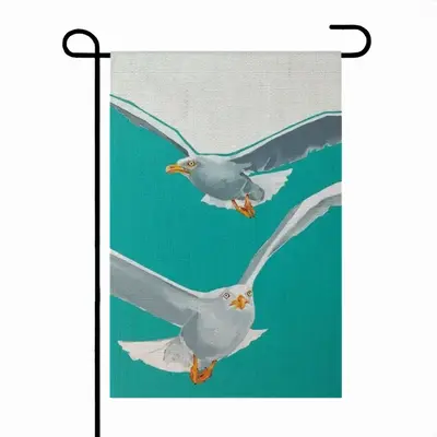 Seagulls Linen Garden Flag (Multi-Size)