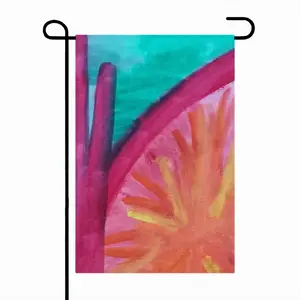 Colorful Straws Linen Garden Flag (Multi-Size)