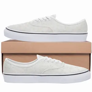 Men Bloomers White Low Top Shoes (Foam)