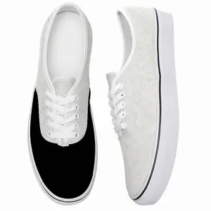 Men Bloomers White Low Top Shoes (Foam)