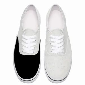 Men Bloomers White Low Top Shoes (Foam)