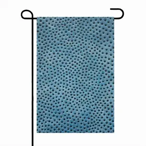 Holes Blue Linen Garden Flag (Multi-Size)