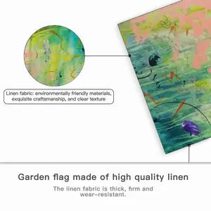 Inside Ocean Linen Garden Flag (Multi-Size)