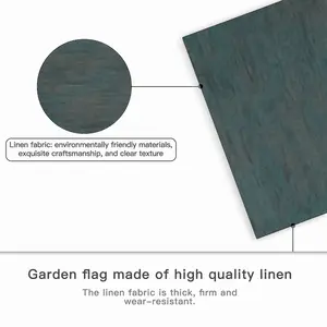 Sea Mist Linen Garden Flag (Multi-Size)