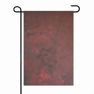 African Red Linen Garden Flag (Multi-Size)