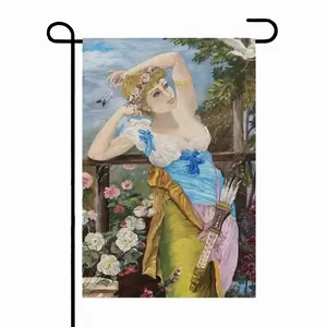 Aphrodite Prints Linen Garden Flag (Multi-Size)