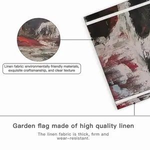 Cascades Linen Garden Flag (Multi-Size)