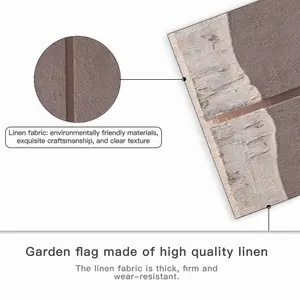 Ocean Bliss - Diptych Linen Garden Flag (Multi-Size)