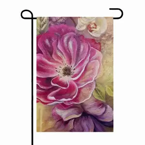 Smell Of Rose Linen Garden Flag (Multi-Size)