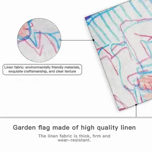 Everyday Micro-Scenes 010 Linen Garden Flag (Multi-Size)