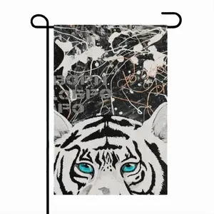 Do Good Bro Animals Tiger Street Art Linen Garden Flag (Multi-Size)