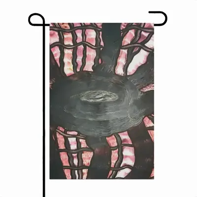 Black Web Linen Garden Flag (Multi-Size)