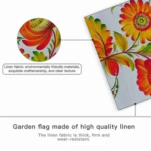 Delighted Linen Garden Flag (Multi-Size)