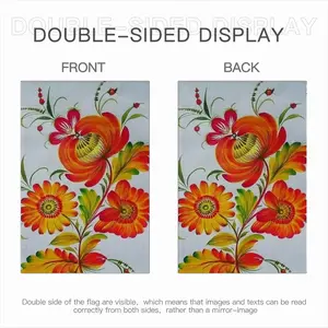 Delighted Linen Garden Flag (Multi-Size)