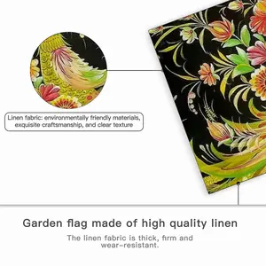 Drama And Romance Linen Garden Flag (Multi-Size)