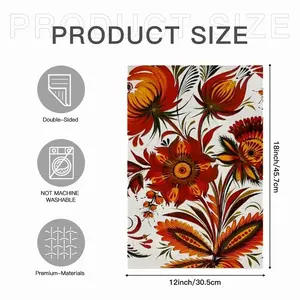 Fire Passion Linen Garden Flag (Multi-Size)