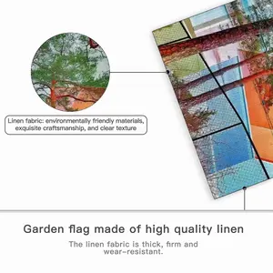 Deep Breath Linen Garden Flag (Multi-Size)