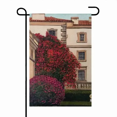 Villa Vizcaya Miami Linen Garden Flag (Multi-Size)