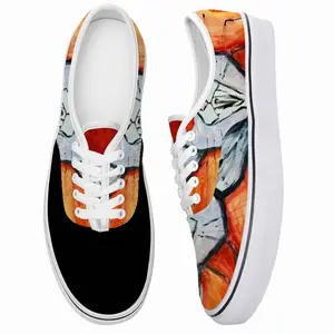 Men Super Angry Cat Low Top Shoes (Foam)