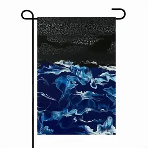 The Moon Linen Garden Flag (Multi-Size)