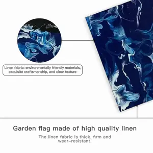 The Moon Linen Garden Flag (Multi-Size)