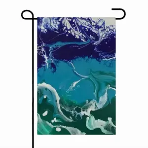 Stormy Sea Linen Garden Flag (Multi-Size)