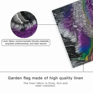 Arriving Linen Garden Flag (Multi-Size)