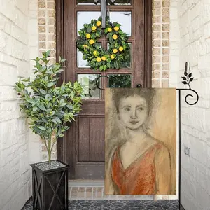 Sargent Inspired Portrait Linen Garden Flag (Multi-Size)