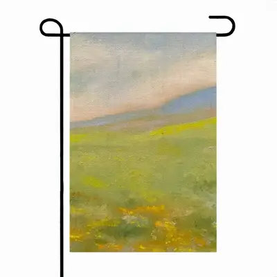 Flower Field Linen Garden Flag (Multi-Size)