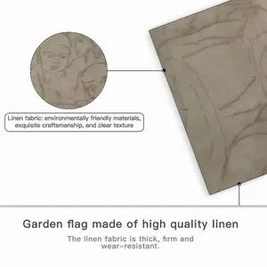 Philippe X Linen Garden Flag (Multi-Size)