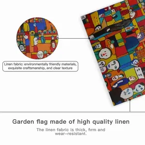 Supermarket Linen Garden Flag (Multi-Size)