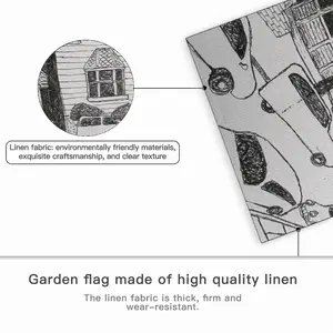 You Are Being Watched Linen Garden Flag (Multi-Size)