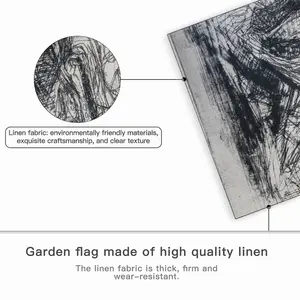 Smithfield Market London Linen Garden Flag (Multi-Size)