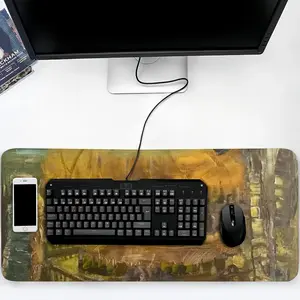 Prohibited Keyboard Mouse Pad (Multi-Size)