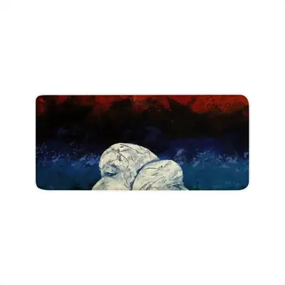 Two Heads And Spectral Landscape (Preliminary Stage) Keyboard Mouse Pad (Multi-Size)