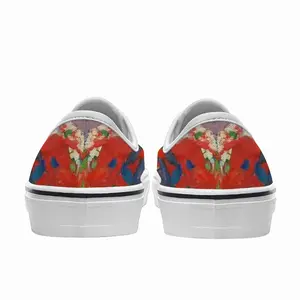 Men A Large Bouquet With Lilies Low Top Shoes (Foam)