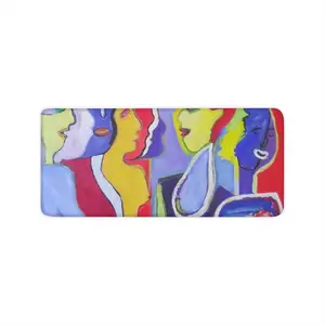 Woman Talk Keyboard Mouse Pad (Multi-Size)