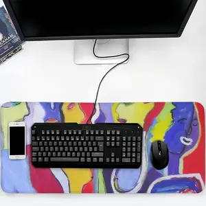 Woman Talk Keyboard Mouse Pad (Multi-Size)