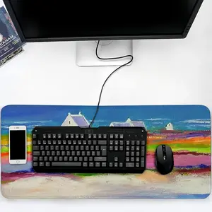 Boat Red Keyboard Mouse Pad (Multi-Size)