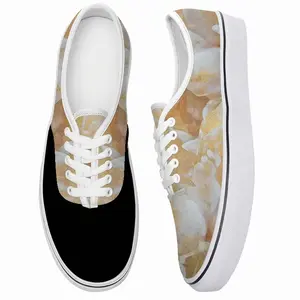 Men Gold Flower Low Top Shoes (Foam)