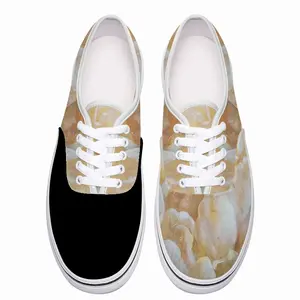 Men Gold Flower Low Top Shoes (Foam)