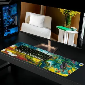 Swirling Energy Keyboard Mouse Pad (Multi-Size)