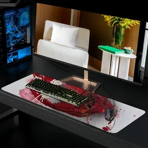 Basic Red Keyboard Mouse Pad (Multi-Size)