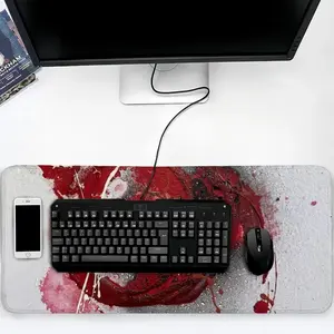 Basic Red Keyboard Mouse Pad (Multi-Size)