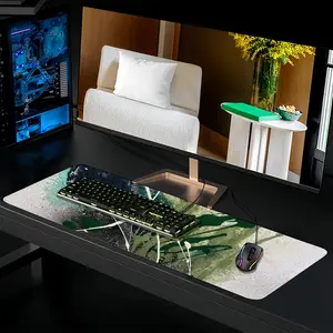 Basic Green Keyboard Mouse Pad (Multi-Size)