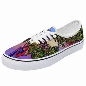 Men Santorini Trees In Oia Low Top Shoes (Foam)