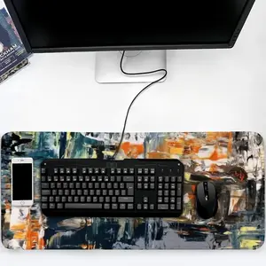 View Of The Sapphire Lake Keyboard Mouse Pad (Multi-Size)