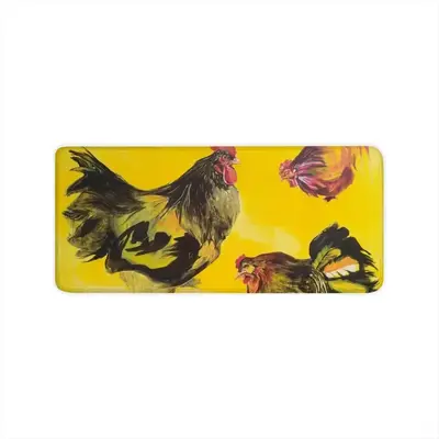 Rooster And Chickens Keyboard Mouse Pad (Multi-Size)