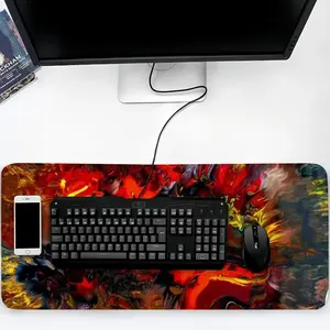 Brain Keyboard Mouse Pad (Multi-Size)