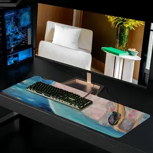 Two Ladies Keyboard Mouse Pad (Multi-Size)